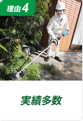 理由4 実績多数!